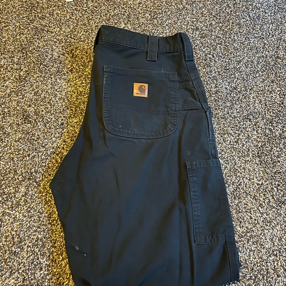 Carhartt Men's B151 BLK Black Lightweight Canvas Pants 34x34